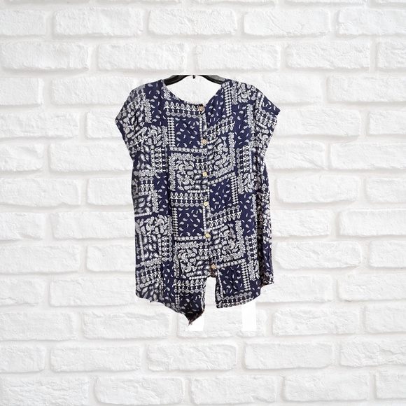 Paisley print top - Picture 2 of 3